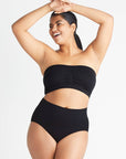 Bandeau Bra - Seamless - Black