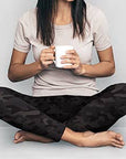 Britt's CAMO Knits Printed Fleece Lined Leggings