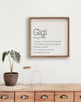 Gigi Definition White: 8 x 8 x 1.5