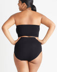 Bandeau Bra - Seamless - Black
