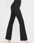 Susie Flare Shaping Legging - Cotton Stretch - Black /