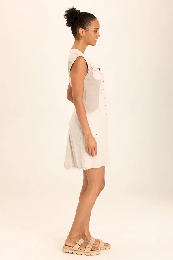 XCVI LINEN AUSTEN DRESS
