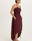 XCVI BROWN NIESHA DRESS