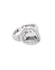 Handmade Crystal Brass Ring - 6818