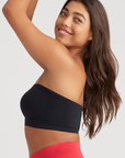 Bandeau Bra - Seamless - Black