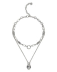 Handmade Alexandra Pewter Necklace - NN3531