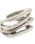 Handmade Brass Ring In Silver Plated - ZRC-029