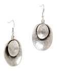 Handmade Pewter Earrings - 008-4008