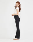 Susie Flare Shaping Legging - Cotton Stretch - Black /