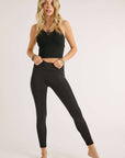 LM7514 - INVIGORATE YOGA LEGGINGS: BLACK / S-M-L(2-2-2)