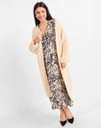 IGGY HAND KNIT CHUNKY LONG CARDIGAN