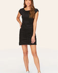XCVI BLACK AVIANA DRESS