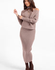GABI SWEATER TOP & DRESS SET
