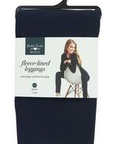Britt's BLACK Knits Fleece Lined Leggings Small/ Medium