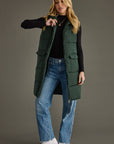 Dk. Green Long Vest