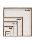 Gigi Definition White: 8 x 8 x 1.5
