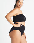 Bandeau Bra - Seamless - Black