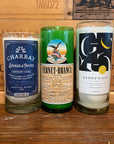 Liquor Bottle Candle: Oakmoss & Amber