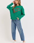 HOLIDAY SWEATER IT'S THE SEASON: Green