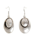 Handmade Pewter Earrings - 008-4008