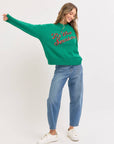 HOLIDAY SWEATER IT'S THE SEASON: Green