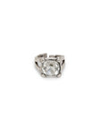 Handmade Crystal Brass Ring - 6830