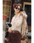 Wanderroot Faux Fur Vest: TAUPE BROWN