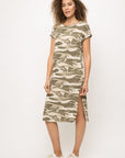 CAMO TSHIRT DRESS