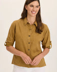 XCVI CARRIE BUTTON UP