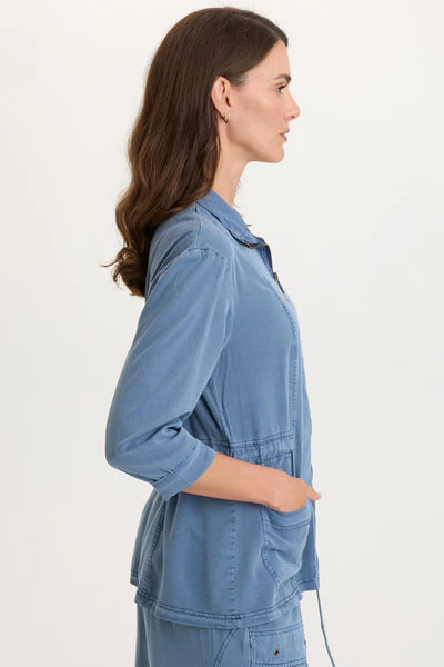 XCVI BLUE JAMESON JACKET
