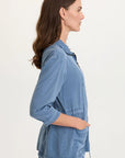 XCVI BLUE JAMESON JACKET