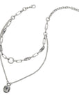 Handmade Alexandra Pewter Necklace - NN3531
