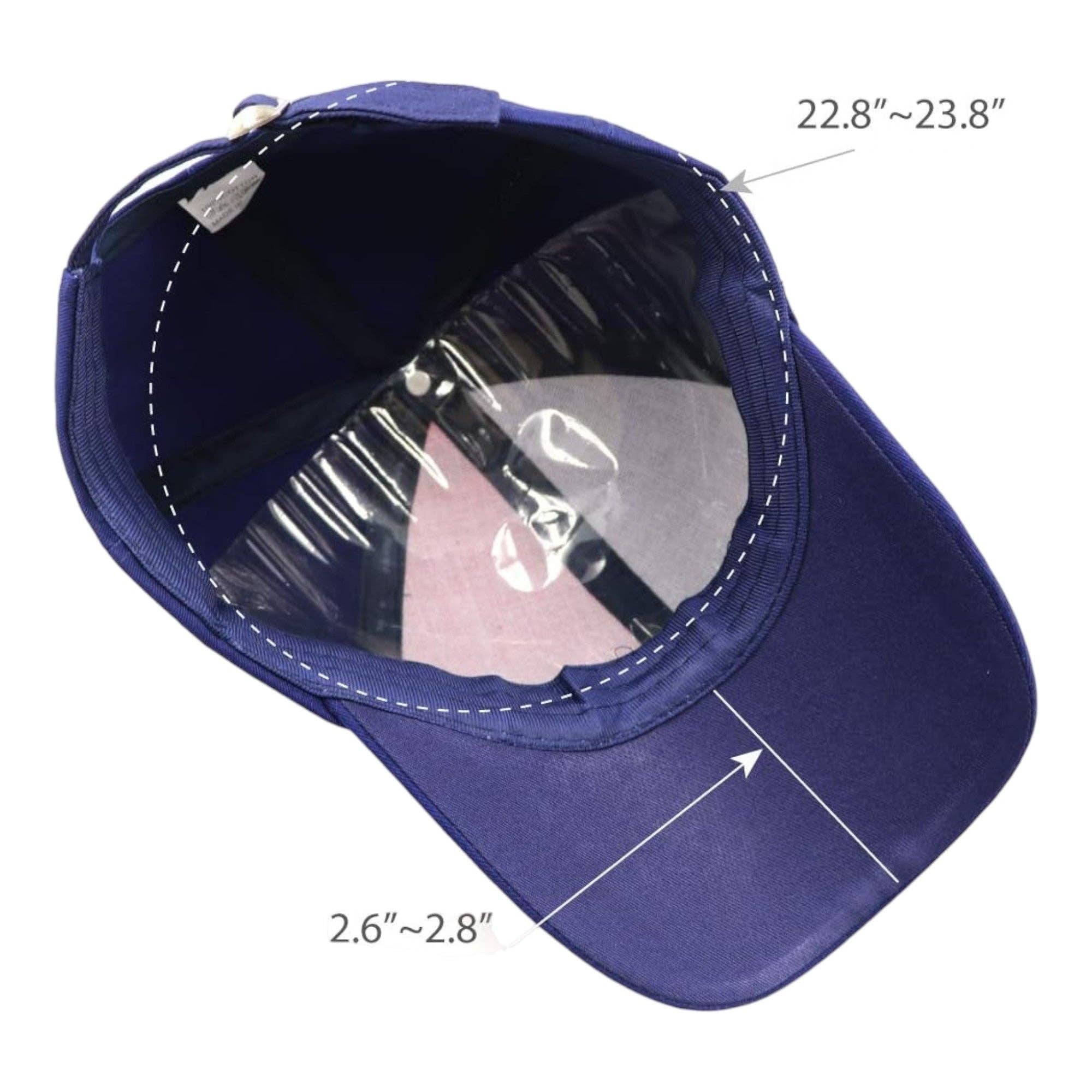 AMERICAN FLAG RHINESTONE STUDDED CAP