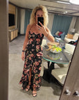 NIGHT SKY ROSE DRESS
