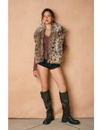 Wanderroot Faux Fur Vest: TAUPE BROWN