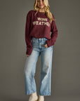 Wine Weather Sweater