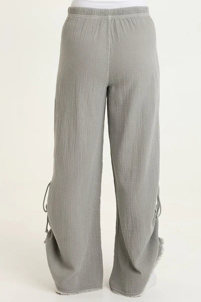 XCVI GREY MURIEL WIDE LEG PANT