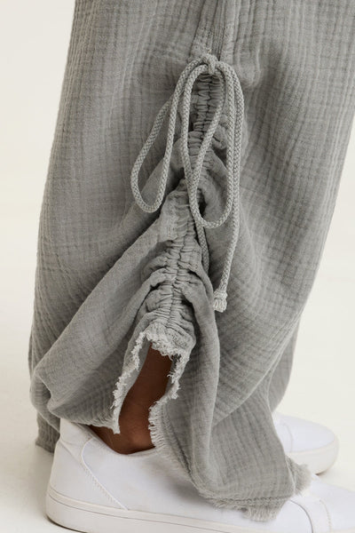 XCVI GREY MURIEL WIDE LEG PANT