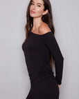 ILTM LONG SLV DROP SHOULDER TOP