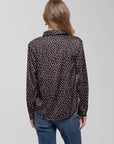 BLACK POLKA DOT BLOUSE