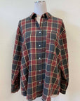 OVERSIZED FLANNEL SHIRT WITH POCKET