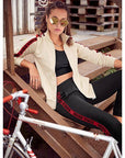 LASCANA Women's Good Vibes Jacket: Ecru
