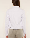 WHITE DENIM JACKET