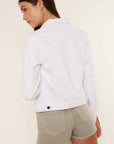 WHITE DENIM JACKET