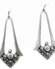 Handmade Pewter Earrings - KU100