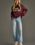 Wine Weather Sweater