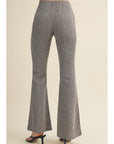 VINTAGE TAUPE PANT WITH A FLARE BOTTOM