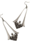 Handmade Pewter Earrings - KU100