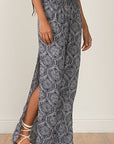 BANDANA SIDE SLIT PANT