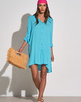 AQUA BOYFRIEN SHIRT/COVERUP